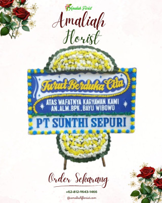 Papan Bunga Duka di Cikaramas