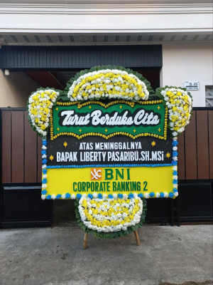 Papan Bunga Duka di Cikaramas
