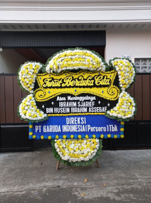 Papan Bunga Duka di Cikaramas