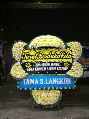 Papan Bunga Duka di Cikaramas