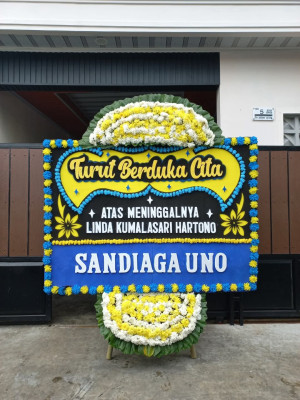 Papan Bunga Duka di Cikaramas