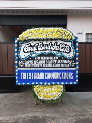 Papan Bunga Duka di Cikaramas